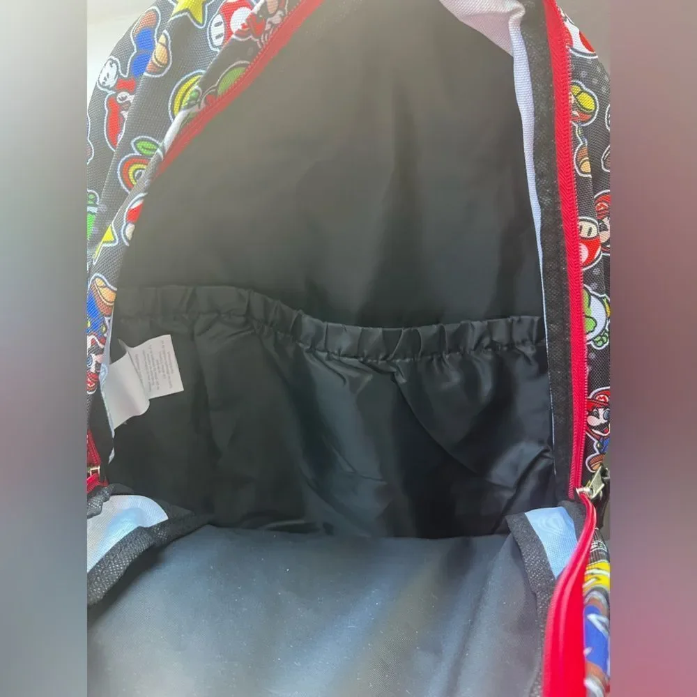 Super Mario Bros Backpack and Lunch Bag Set